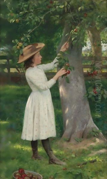The Pick Of The Orchard (Picking Apples) - view 1