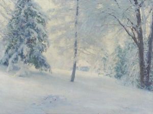 Tasseled Larch And Feathered Fir by Walter Launt Palmer
