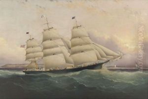 The Clipper Ship Sunrise by James E. Buttersworth