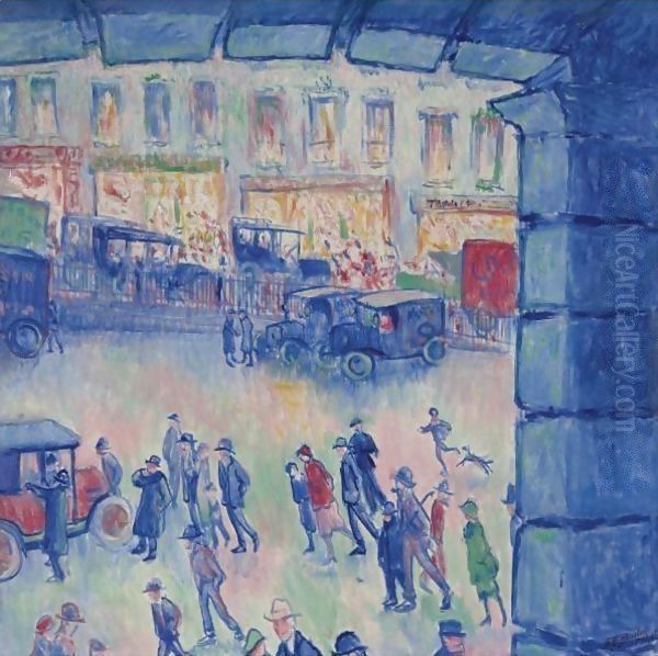 La Cour De Rome Et La Gare Saint-Lazare - view 1