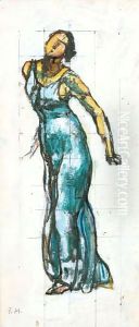 Female Figure For 'Glance Into Infinity'