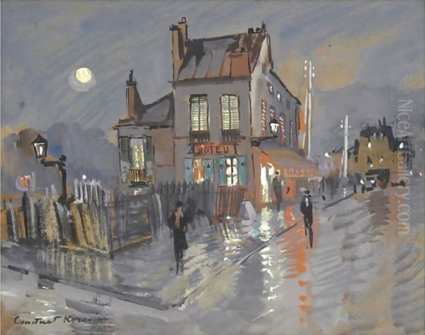 Street Corner, Paris - view 1