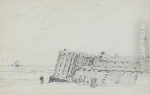 The Jetty, Calais by David Cox