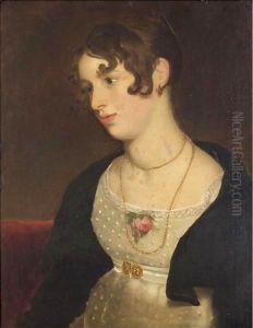 Portrait Of Kitty, The Artist's Niece by William Etty
