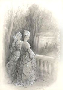 Les Adieux by Gustave Dore