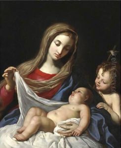 Madonna Col Bambino E San Giovannino Madonna Col Bambino E San Giovannino
