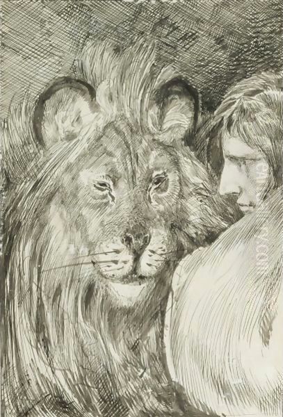 Daniel In The Lion's Den - view 1