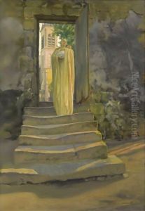 Maternity by Carlos Schwabe