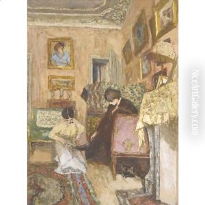 Le Lacet De La Bottine by Jean-Edouard Vuillard