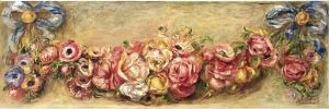 Guirlande De Roses by Pierre Auguste Renoir