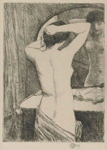 The Dressing Table by Childe Hassam