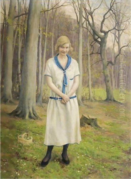 Gathering Daisies - view 1