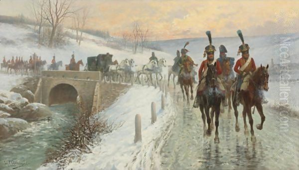 Napoleon's Entry Into Berlin - view 1