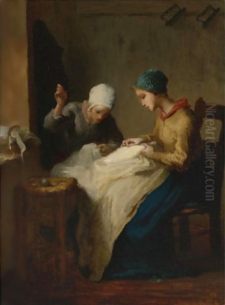 The Young Seamstresses - view 1