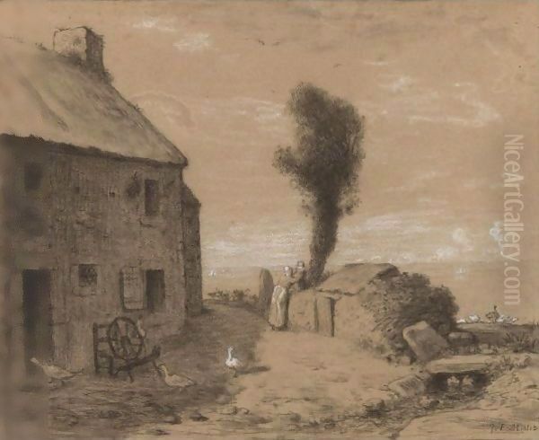 End Of The Hamlet Of Gruchy - view 1