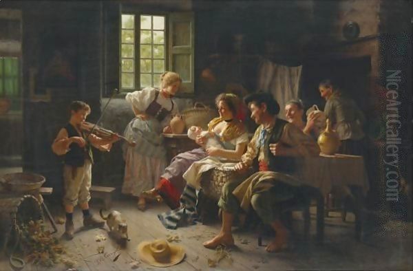 Admiring The Baby - view 1
