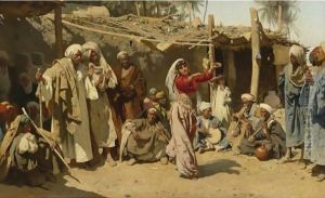 An Almee's Admirers (Egyptische Tanzerin) by Leopold Carl Muller