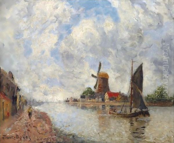 'Canal Pres Delft' (A Canal Near Delft) - view 1