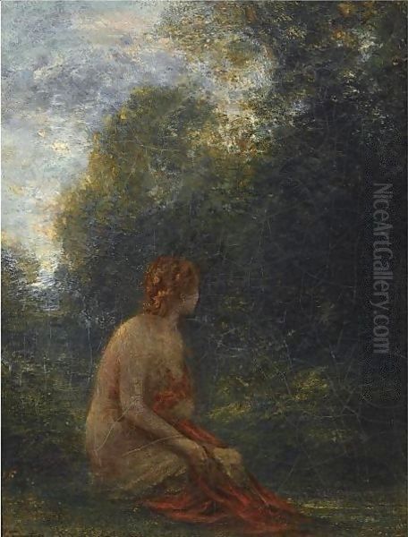 The Resting Nymph - view 1