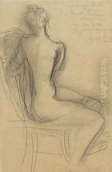 Seated Nude - view 1
