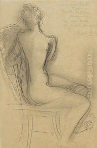Seated Nude by Auguste Rodin