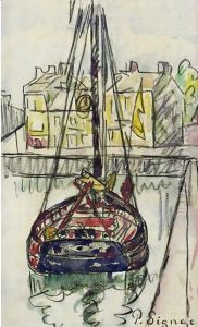 Voilier Au Port by Paul Signac