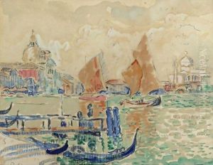 Vue De Venise 3 by Paul Signac