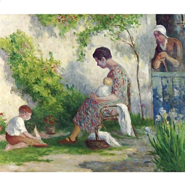 Rolleboise Madame Bouin Et Ses Enfants - view 1