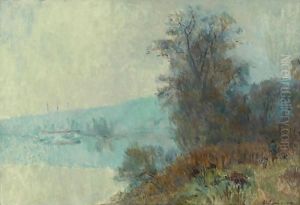 Bords De Seine by Albert Lebourg