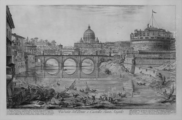 And The Ponte And Castel S. Angelo - view 1