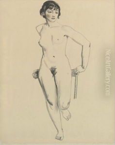 Standing Nude by George Wesley Bellows
