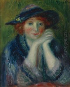 Portrait Study Of An Artist's Model