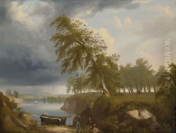 Landscape With Fisherman - view 1