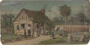 Life Around The Cabin by William Aiken Walker