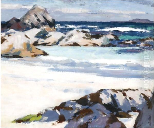 A View From Iona Looking Towards Lunga - view 1