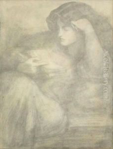 Jane Morris, Reading by Dante Gabriel Rossetti