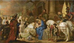 The Adoration Of The Magi by Cornelis De Vos