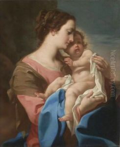 The Madonna And Child by Corrado Giaquinto