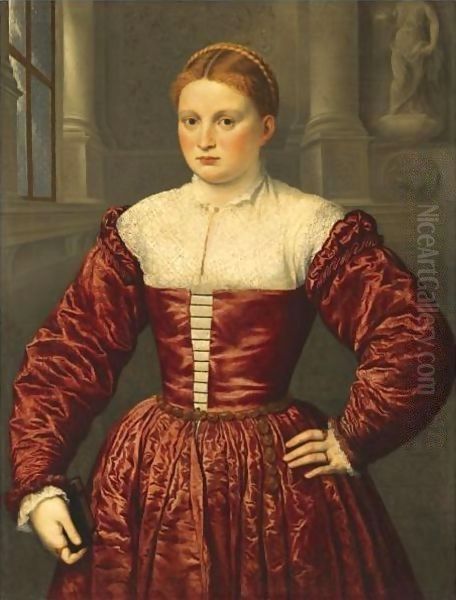 Portrait Of A Lady, Traditionally Believed To Be Of The Fugger Family - view 1