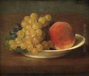 Peches Et Raisins by Ignace Henri Jean Fantin-Latour