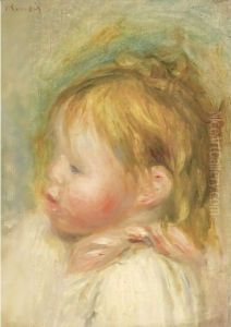 Portrait D'Enfant by Pierre Auguste Renoir