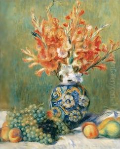 Nature Morte, Fleurs Et Fruits by Pierre Auguste Renoir