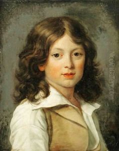 Portrait De Pierre Robillard De Peronville (1786-1812)