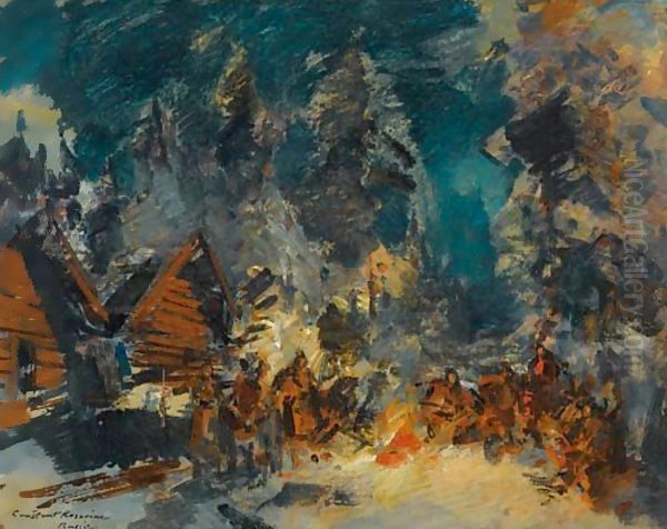 Feu De Camp De Nuit - view 1