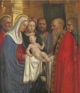 Presentazione Al Tempio by Giovanni Agostino Da Lodi