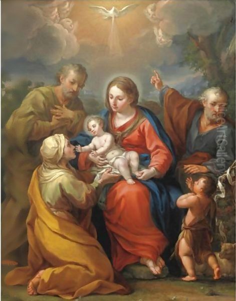 Sacra Famiglia E Santi - view 1