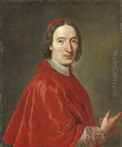 Ritratto Del Cardinale Ludovico Pico Della Mirandola by Pier Leone Ghezzi