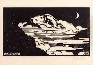 The Jungfrau by Felix Edouard Vallotton