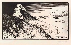 The Matterhorn by Felix Edouard Vallotton