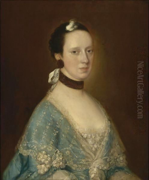 Portrait Of Mrs. John Gisborne (Nee Anne Bateman) - view 1